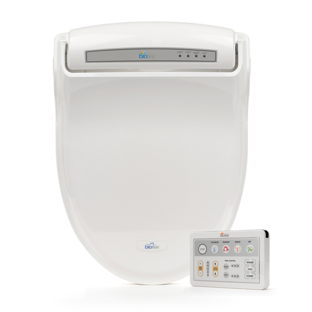 BIO BIDET Supreme BB-1000 Advanced Bidet Seat- Round White BB1000-R